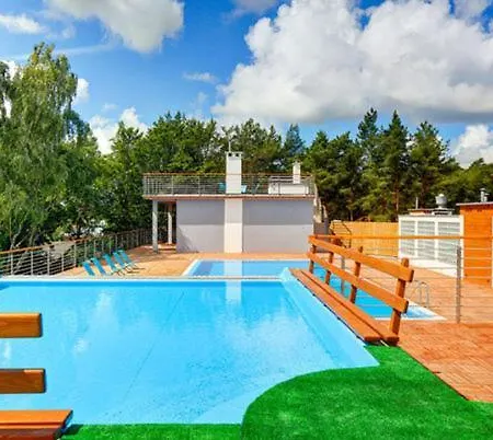 10b Niebieskie Z Basenem Krytym, Odkrytym, Salą Zabaw, Animacjami Apartament *