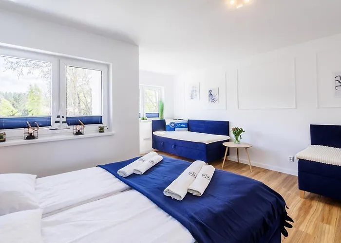 Апартаменты 10b Niebieskie Z Basenem Krytym, Odkrytym, Sala Zabaw, Animacjami Поддомбе