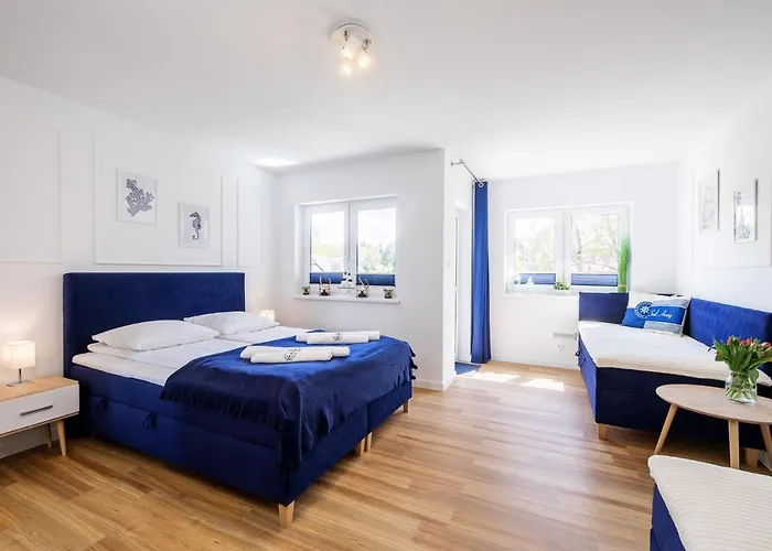 Апартаменты 10b Niebieskie Z Basenem Krytym, Odkrytym, Sala Zabaw, Animacjami *